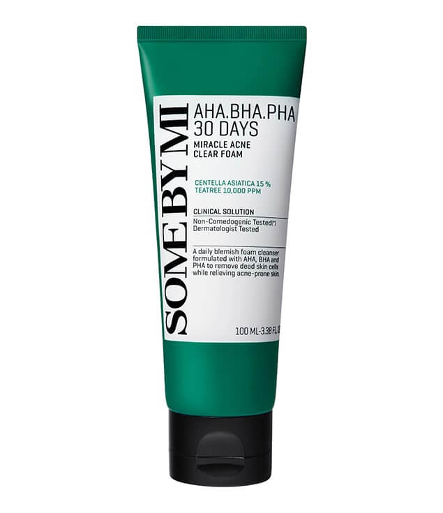 SOME BY MI | AHA.BHA.PHA 30 DAYS MIRACLE ACNE CLEAR FOAM